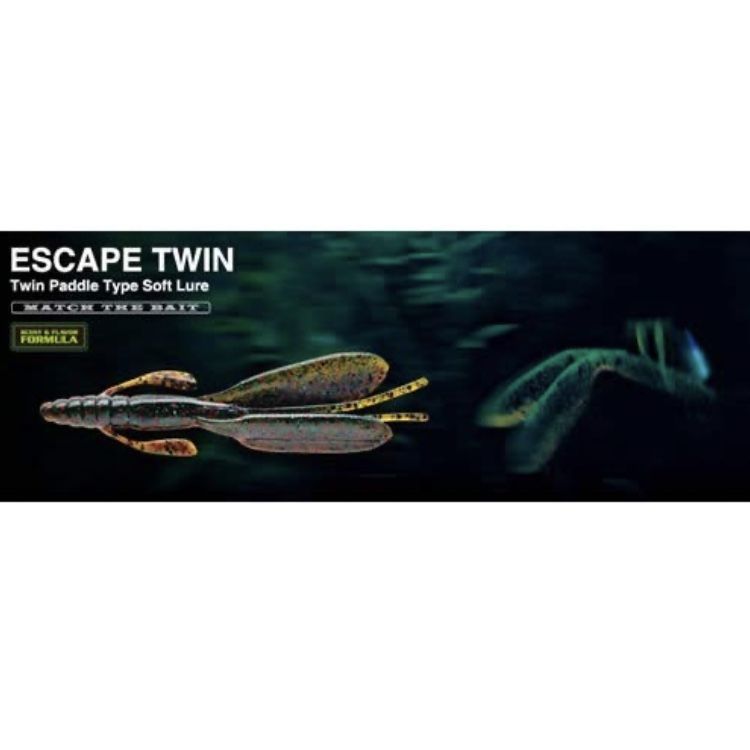 ノリーズ Nories ワーム エスケープツイン 4 1 2インチ 105mm ブラッシュパ