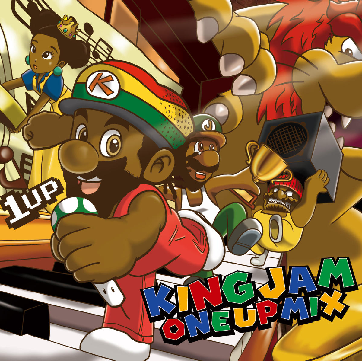 KING JAM 「 King Jam One up mix」 レゲエとジャマイカグッズ！...