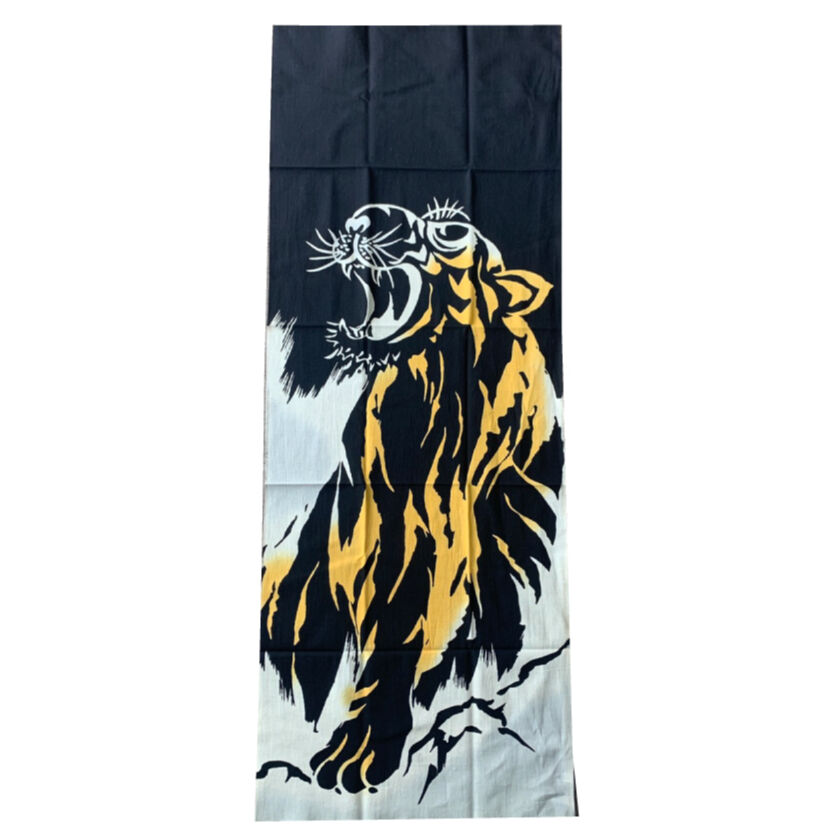 注染てぬぐい 虎 Made In Ikaruga Nara Japan レゲエとジャマイカ