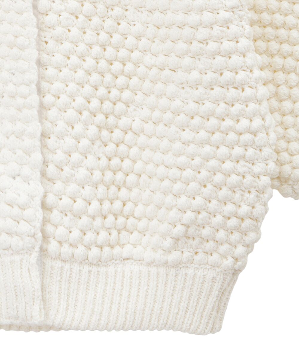 CLANE クラネ “3D DOT HALF SLEEVE KNIT CARDIGAN” 3D...