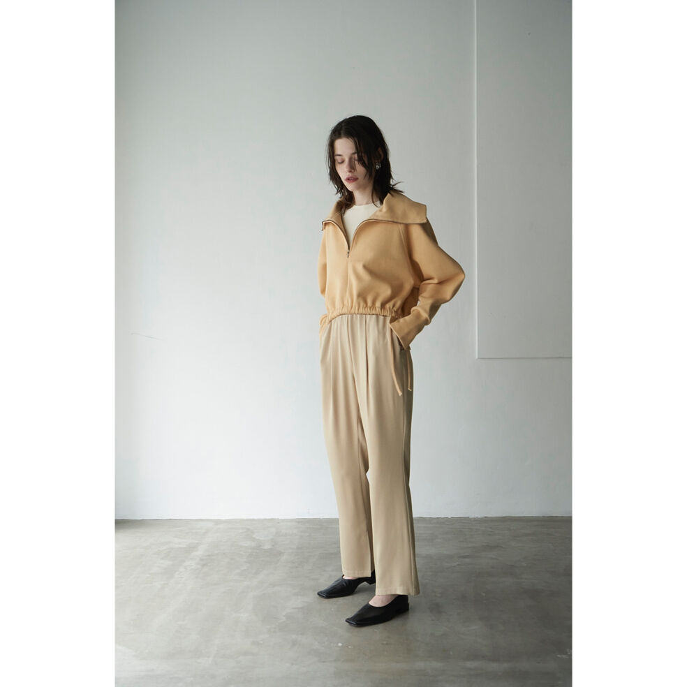 CLANE クラネ “HALF ZIP SHORT TOPS” ハーフジップショートトップス ショッピング安い 【新品未使用】CLANE TOPS SHORT ZIP HALF トレーナー/スウェット