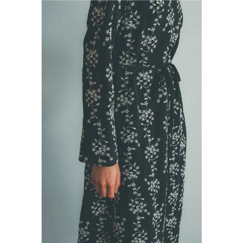 セール30 Off Clane クラネ Stripe Flower Embroidery One Piece ストライプフラワーエンブロイダリー ワンピース クライマックスセール