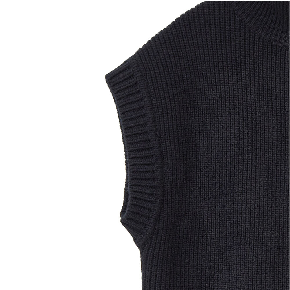 CLANE クラネ “ZIP COLLAR KNIT VEST” ジップカラーニットベスト |...