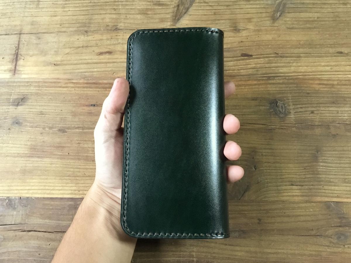 ルガトショルダーグリーン×ルガトショルダーブラウン 長財布 小銭 ルガトショルダーグリーン×ルガトショルダーブラウン 長財布 小銭