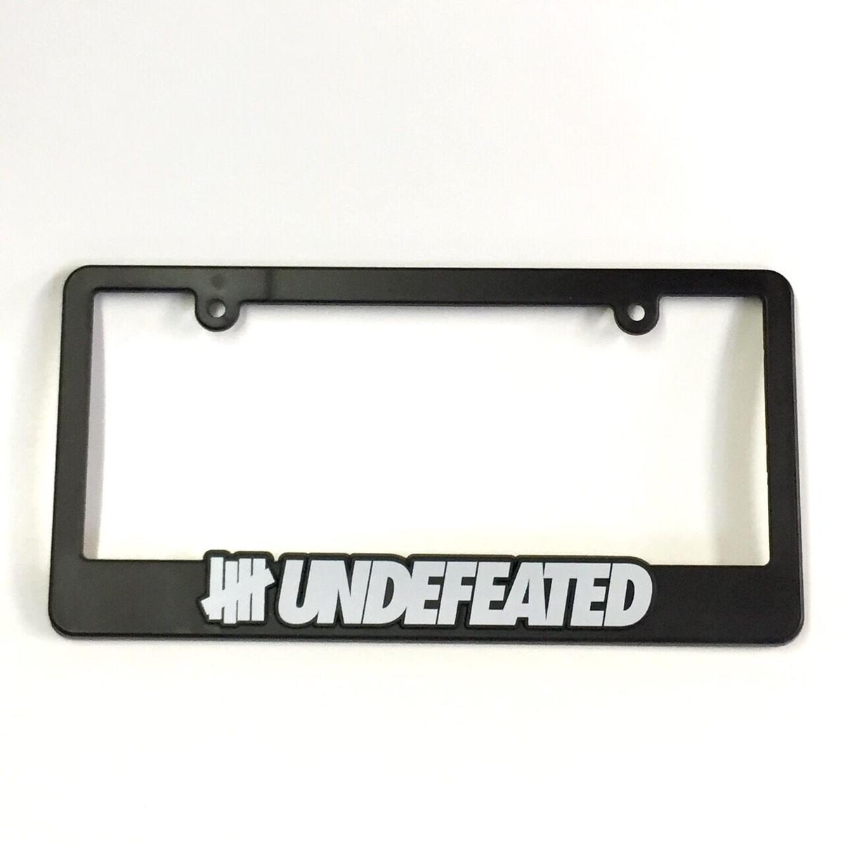 UNDEFEATED License Plate Flame SCHEMELESS