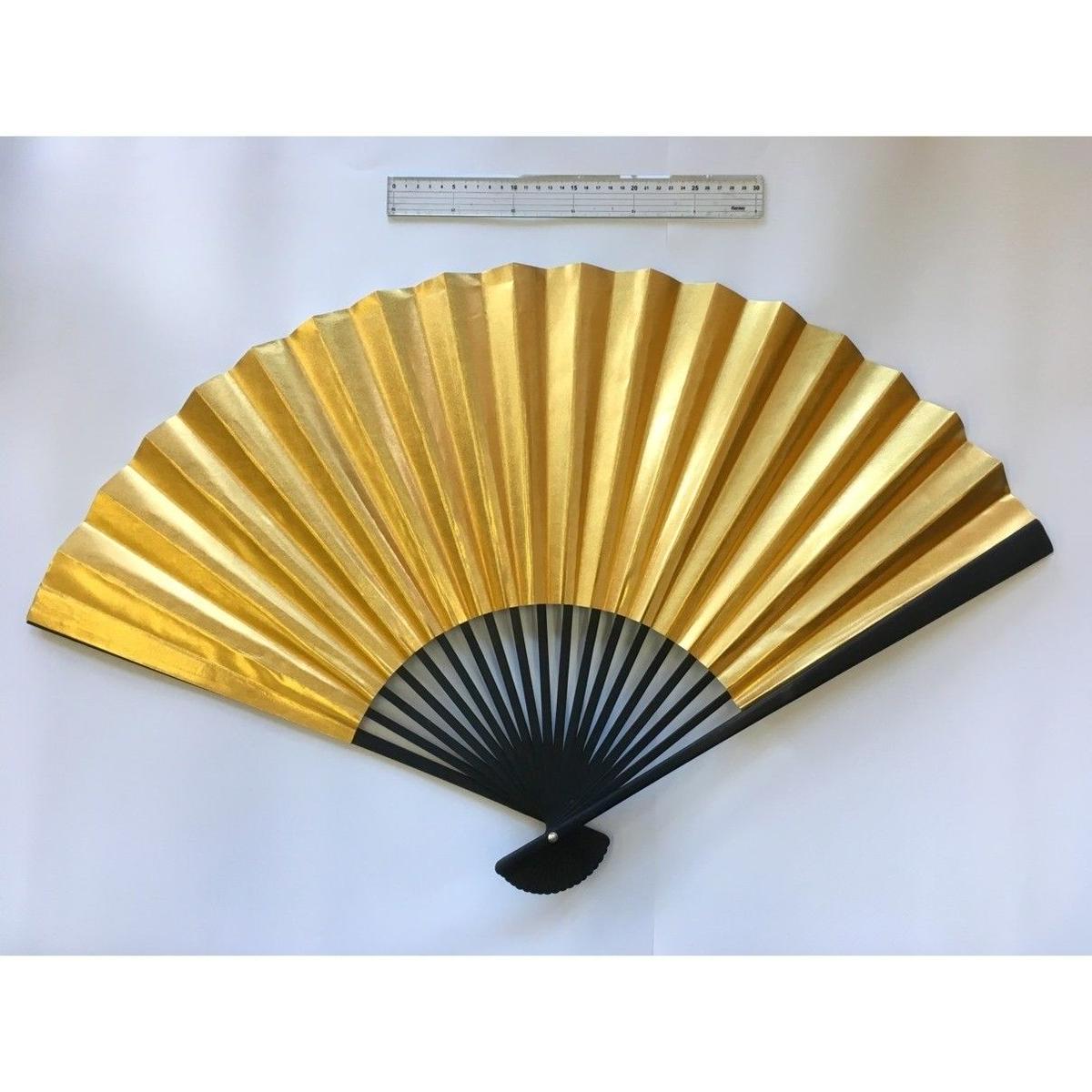 大きな金扇子/大「50cm×76cm」○正月飾り・祝儀・日本土産 | 上田楽器