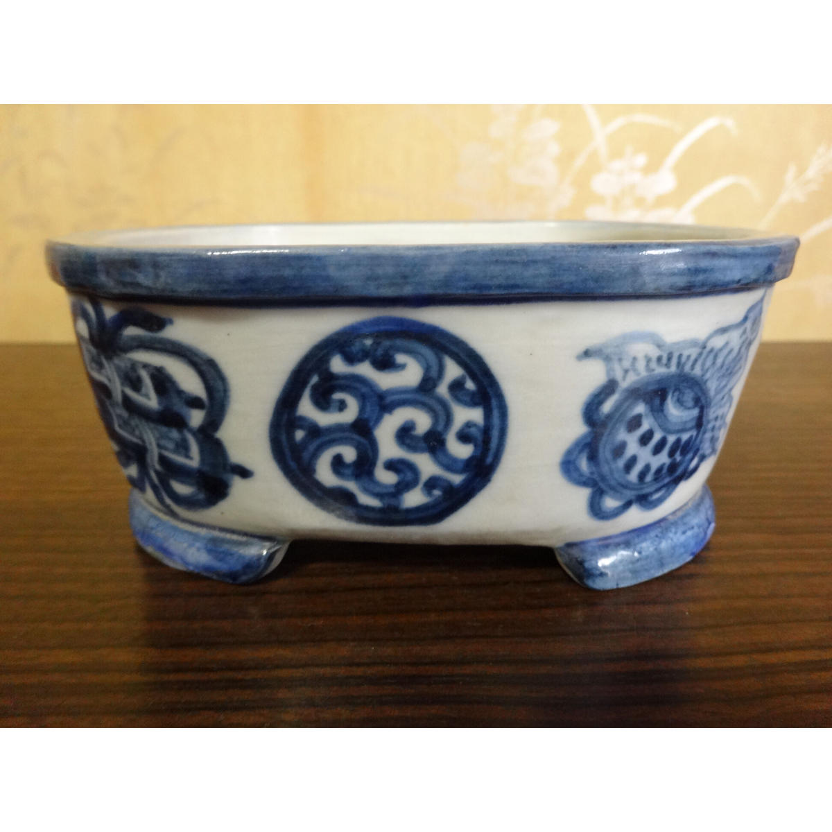 限定SALE安い ヤフオク! - 美芸 染付山水図楕円鉢 dontmemorise.com