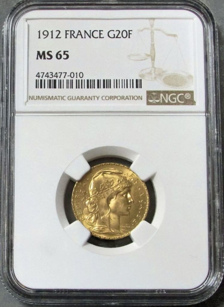 準最高鑑定】フランス フラン コイン 4枚 高鑑定 NGC マリアンヌ