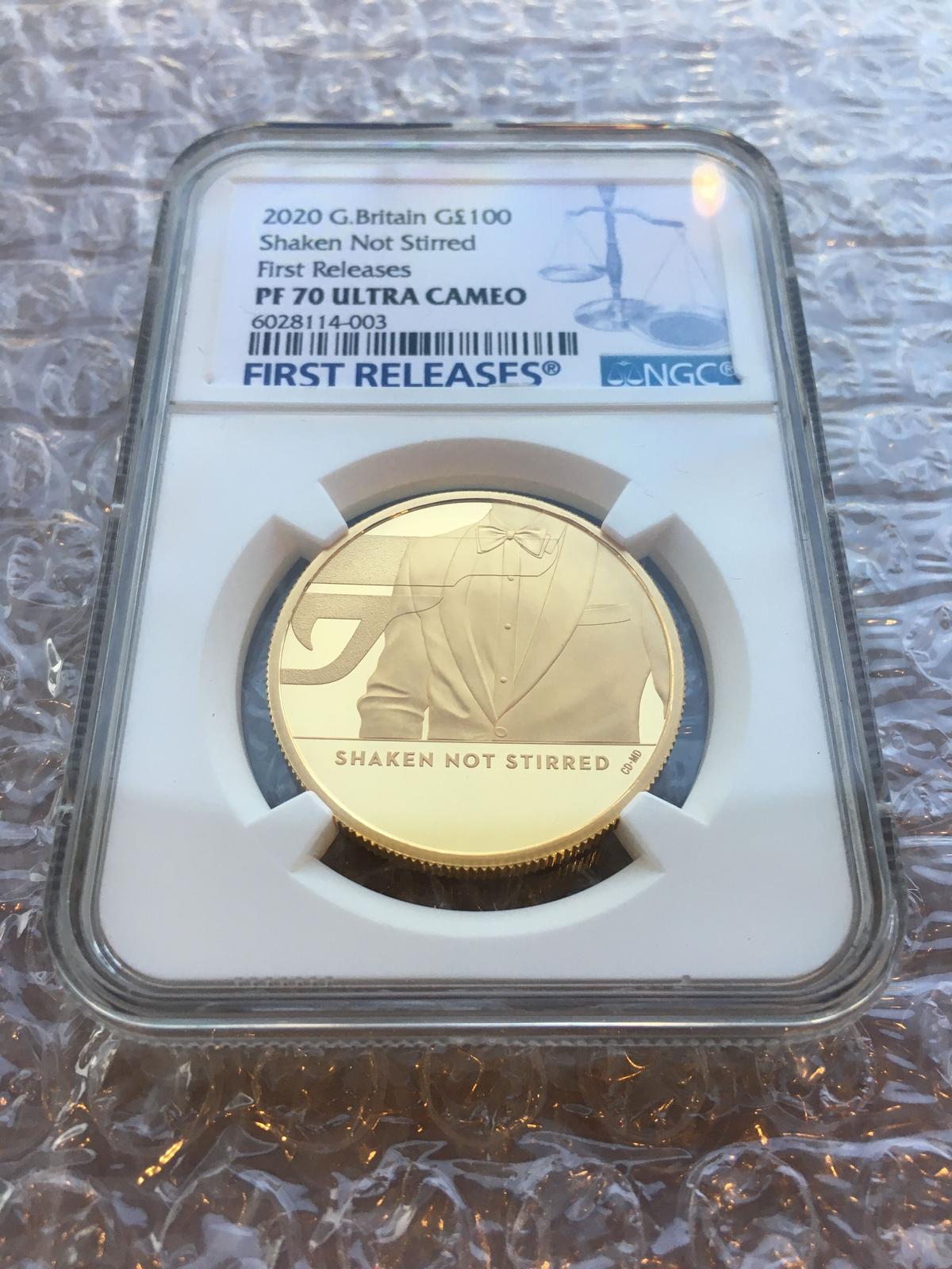 ベビーグッズも大集合 2020 英国 ジェームズ ボンド 007 第三貨 100