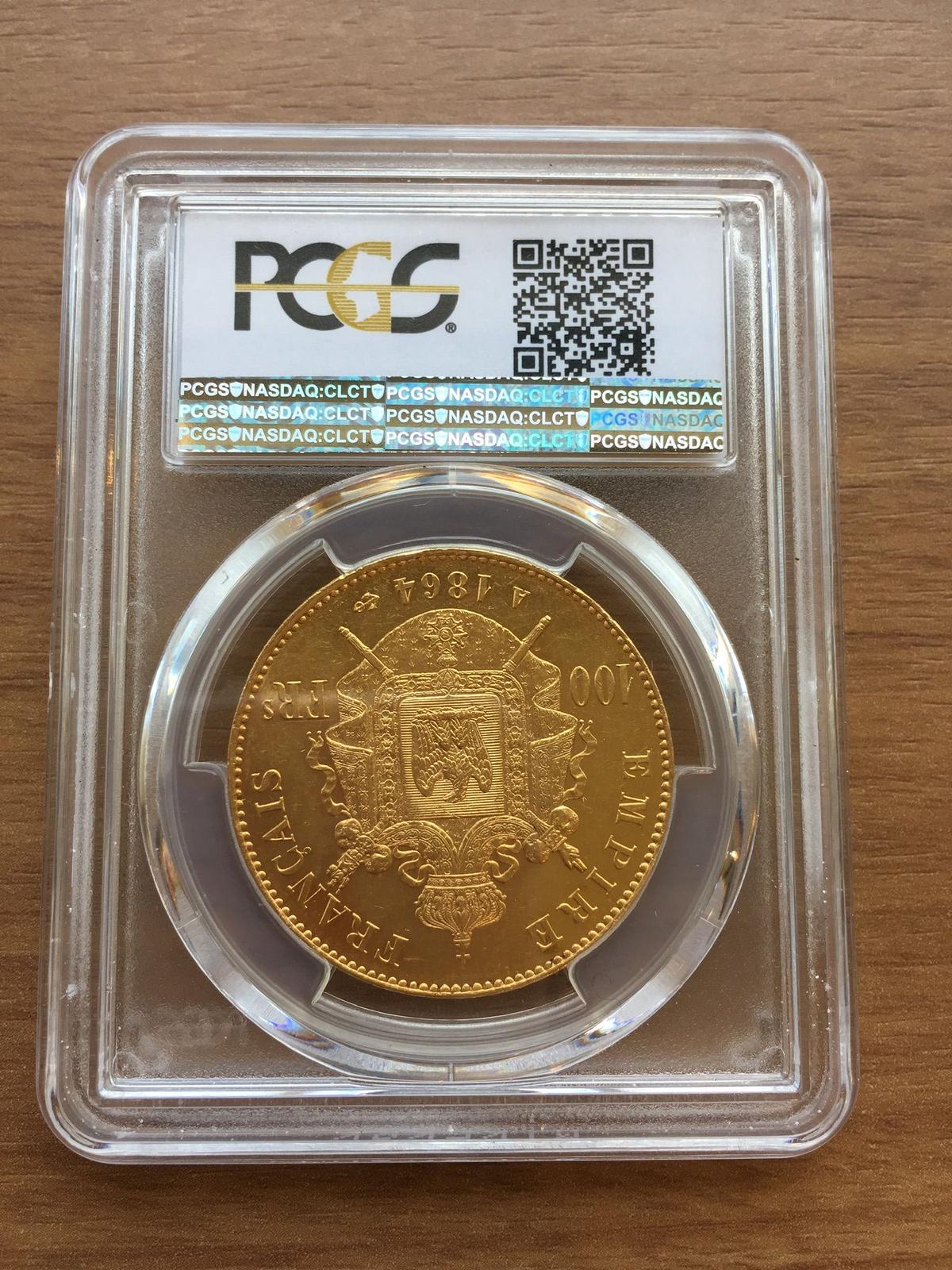 フランス 1896年A エンジェル 20フラン 金貨 NGC鑑定済 天使 ♥✿幸運の