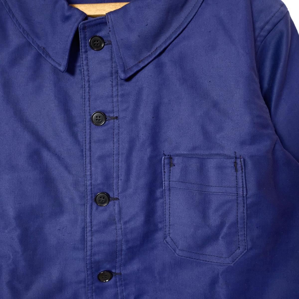 40-50s VETVOR Dead Stock French Work Jacket | U 値頃 50年代 VETVOR モールスキンジャケット カバーオール