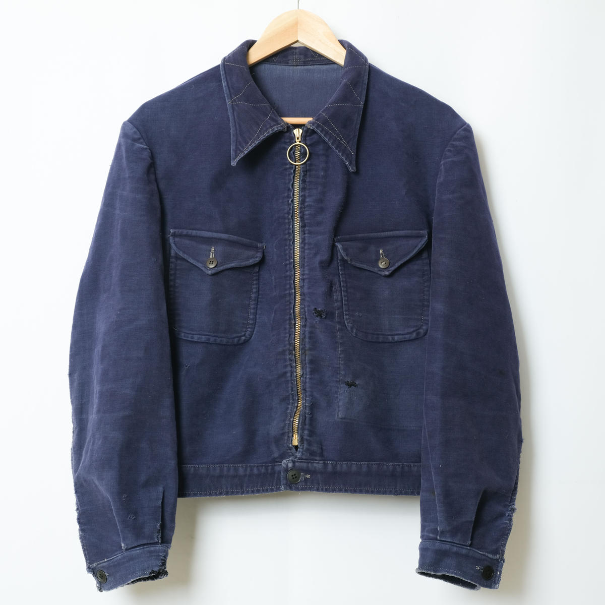 最も 1970s French Denim サイクリストジャケット sumidayakogyo.co.jp