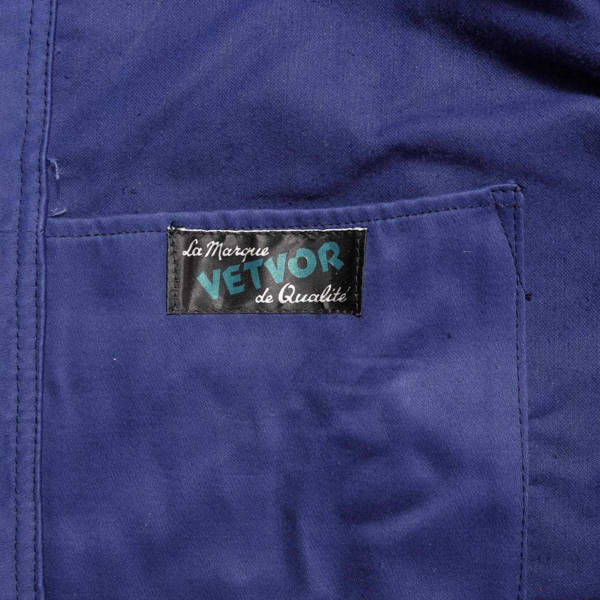 40-50s VETVOR Dead Stock French Work Jacket | U 値頃 50年代 VETVOR モールスキンジャケット カバーオール