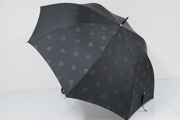 【新品未使用】GIVENCHY クロコダイル柄　アンブレラ 傘 ジバンシー　黒 新品未使用】GIVENCHY クロコダイル柄 アンブレラ 傘 ジバンシー