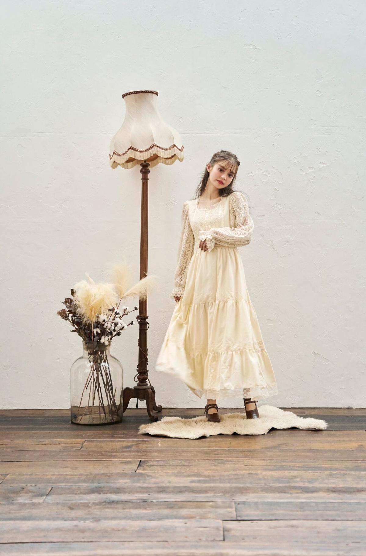 トリートユアセルフ】ジャガードシックオケージョンドレス Treatürself