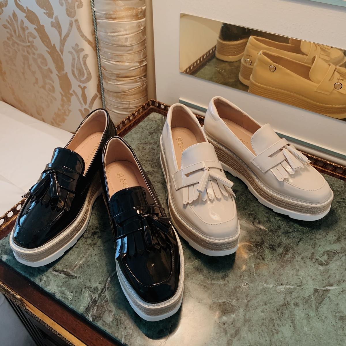 retro platform loafers | Treat ürself retro platform loafers | Treat ürself
