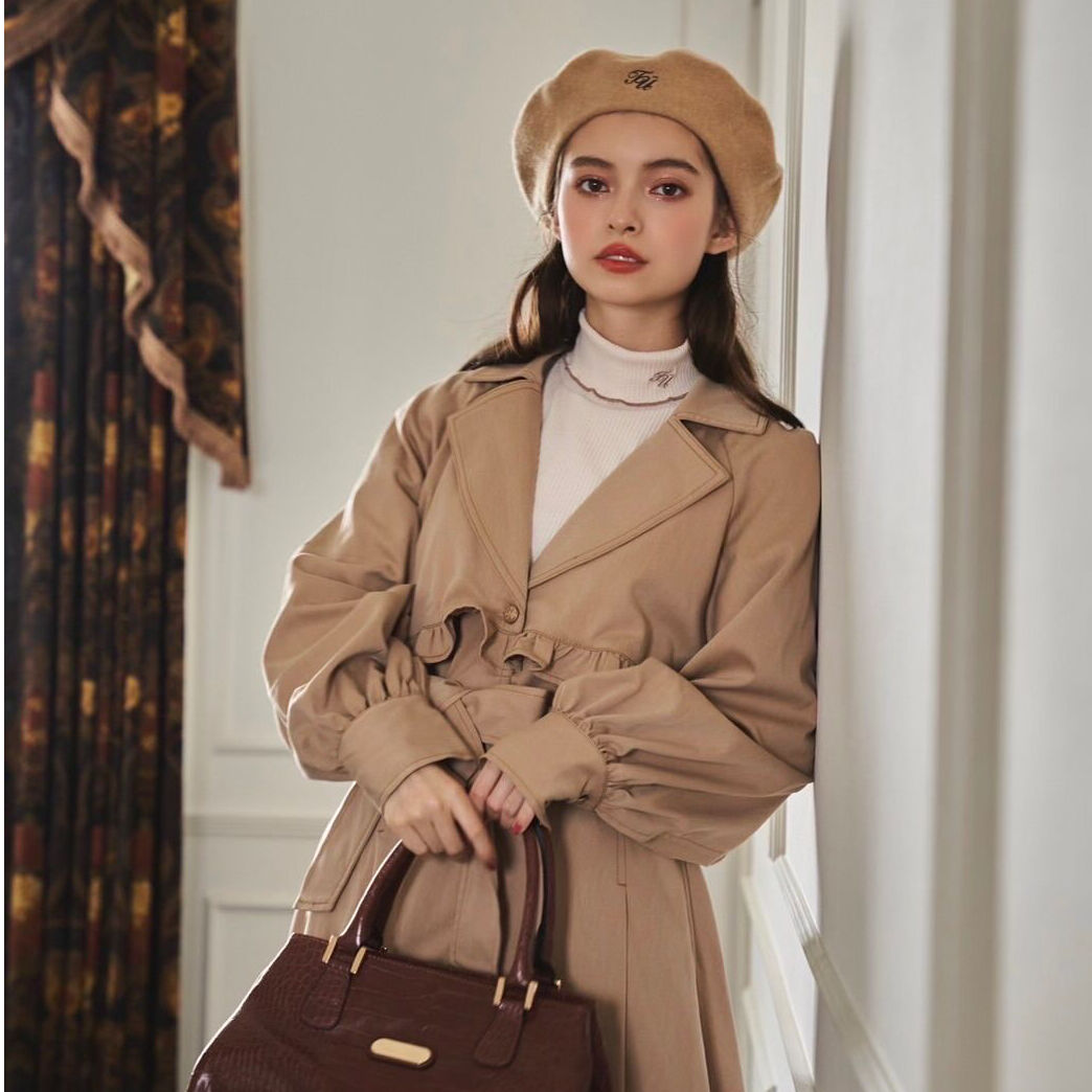 世界的に denim UNA trench coat トリートユアセルフ うなトレンチ tdh