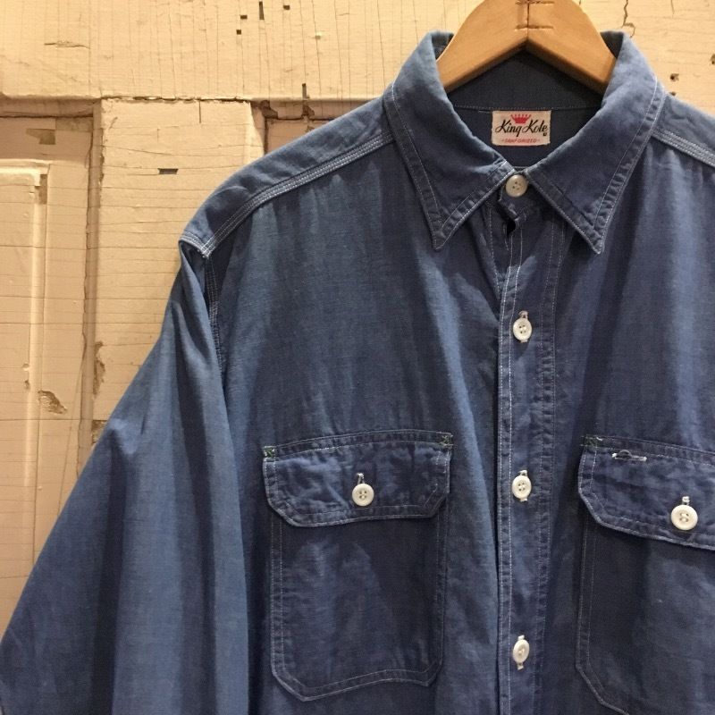 1950's King Kole Chambray L/S Shirt | Unwave