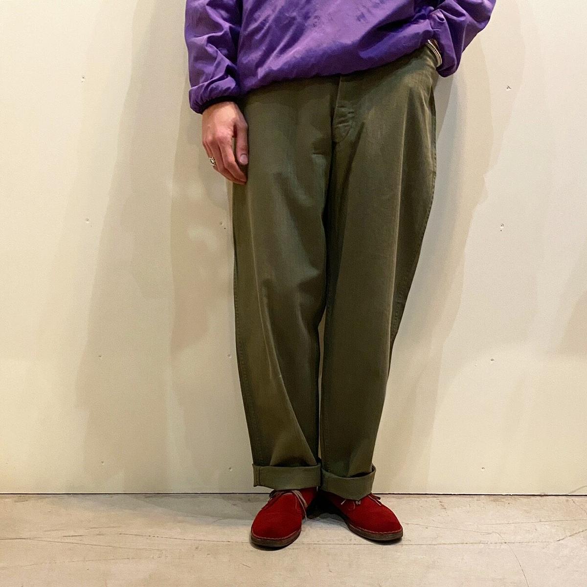 売切り特価 【美品/34インチ】U.S. NAVY N-3 TROUSERS