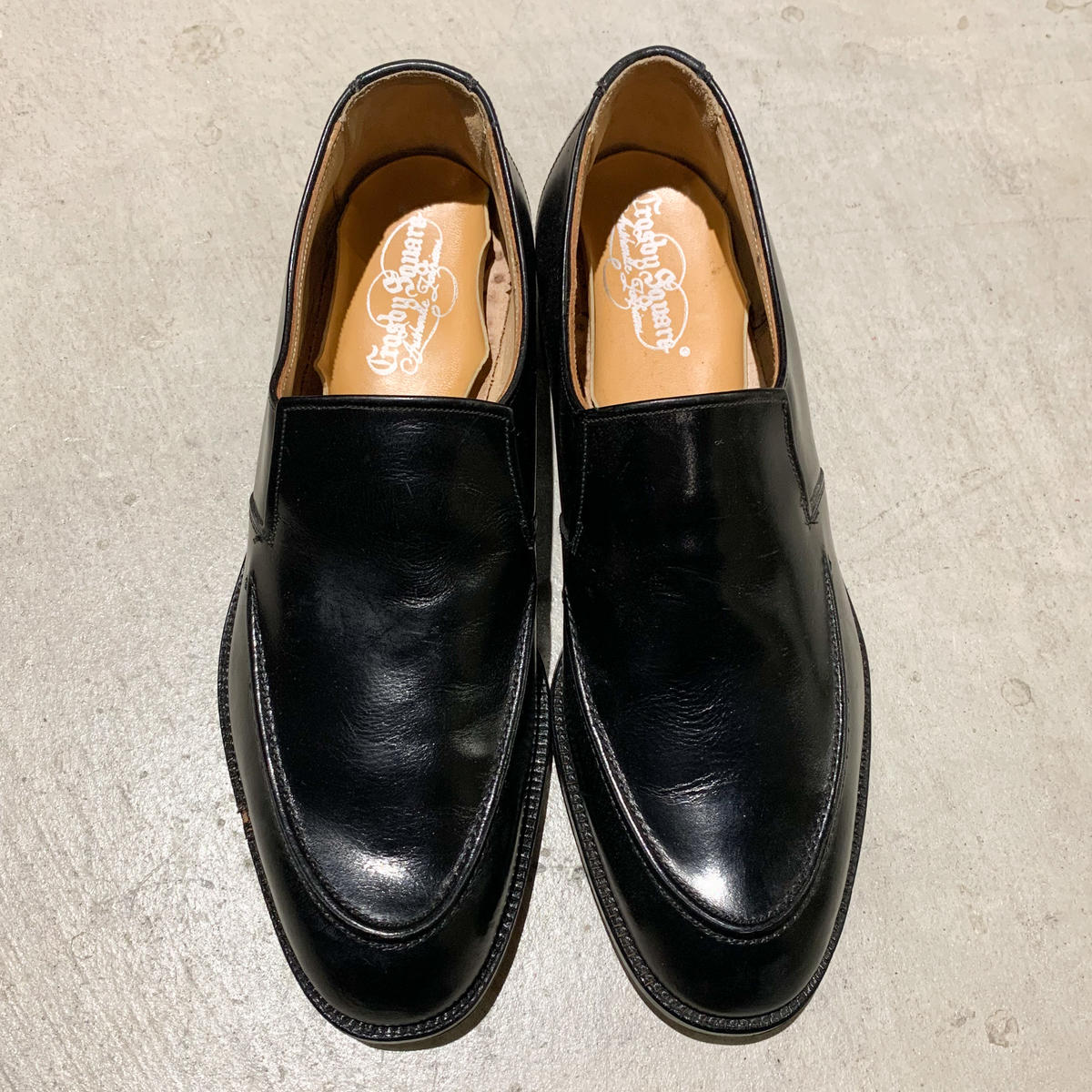 1960�s Crosby Square Leather Shoes Deadstock 1960�s Crosby Square Leather Shoes Deadstock