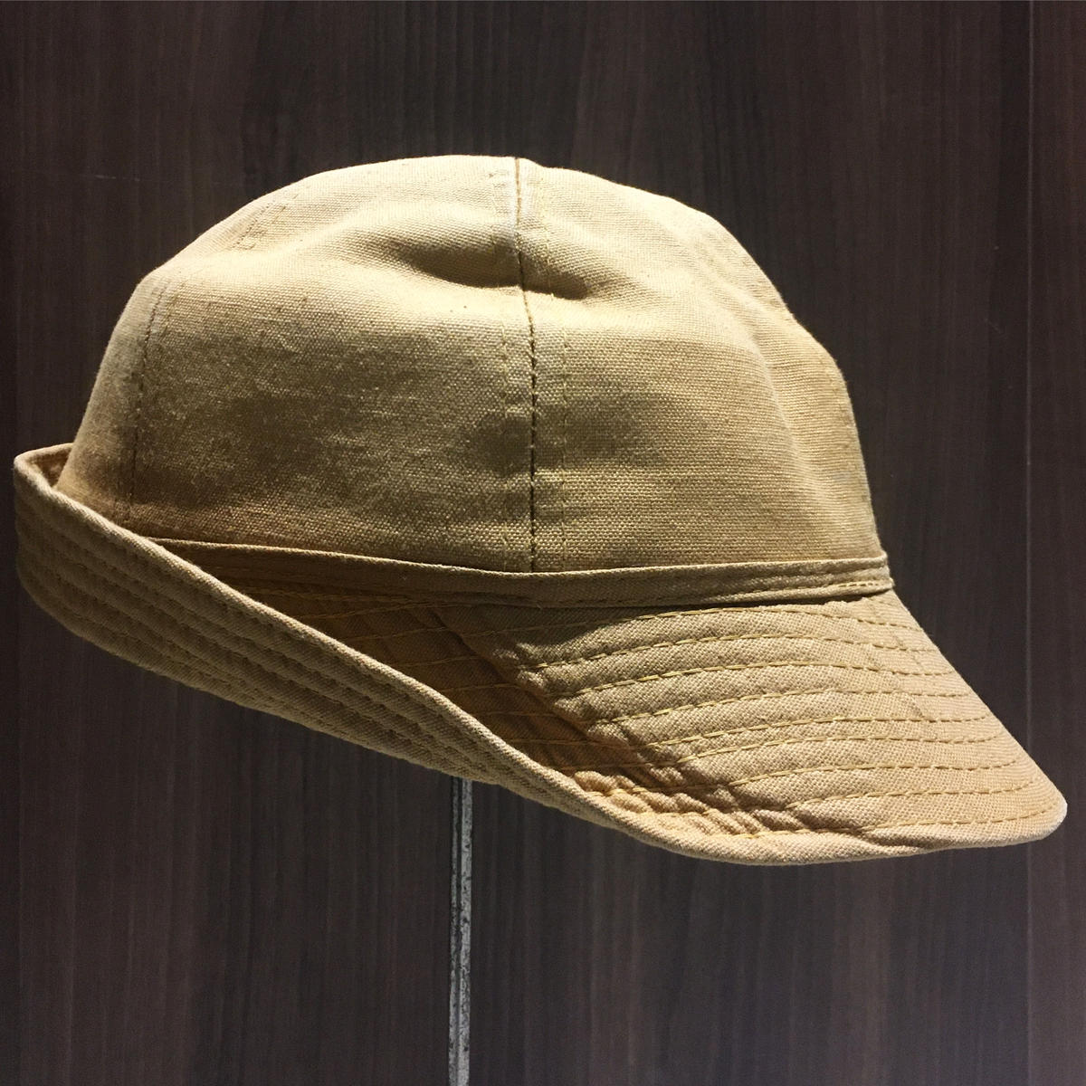 1950's Red Head Hunting Cap Unwave