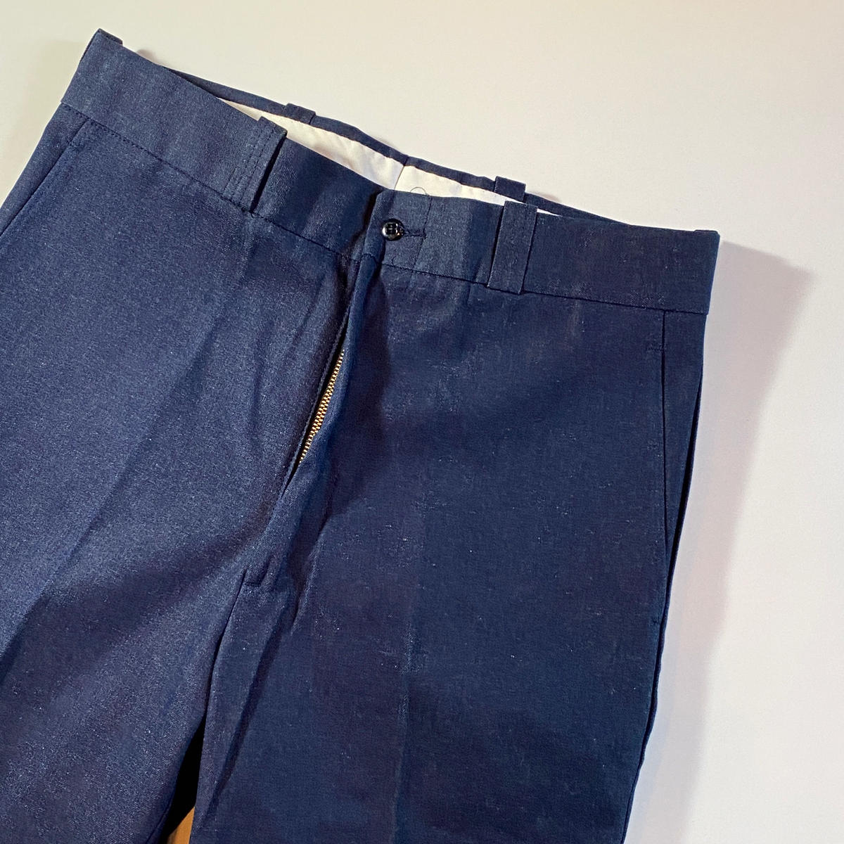 1970's Unknown Denim Chino Trousers Deadstock