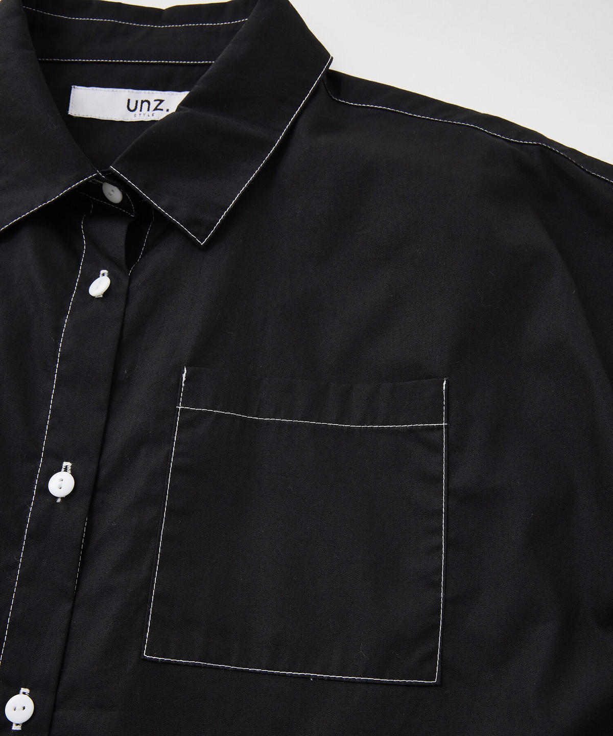 unz. オーバーサイズシャツ / Black unz. オーバーサイズシャツ / Black