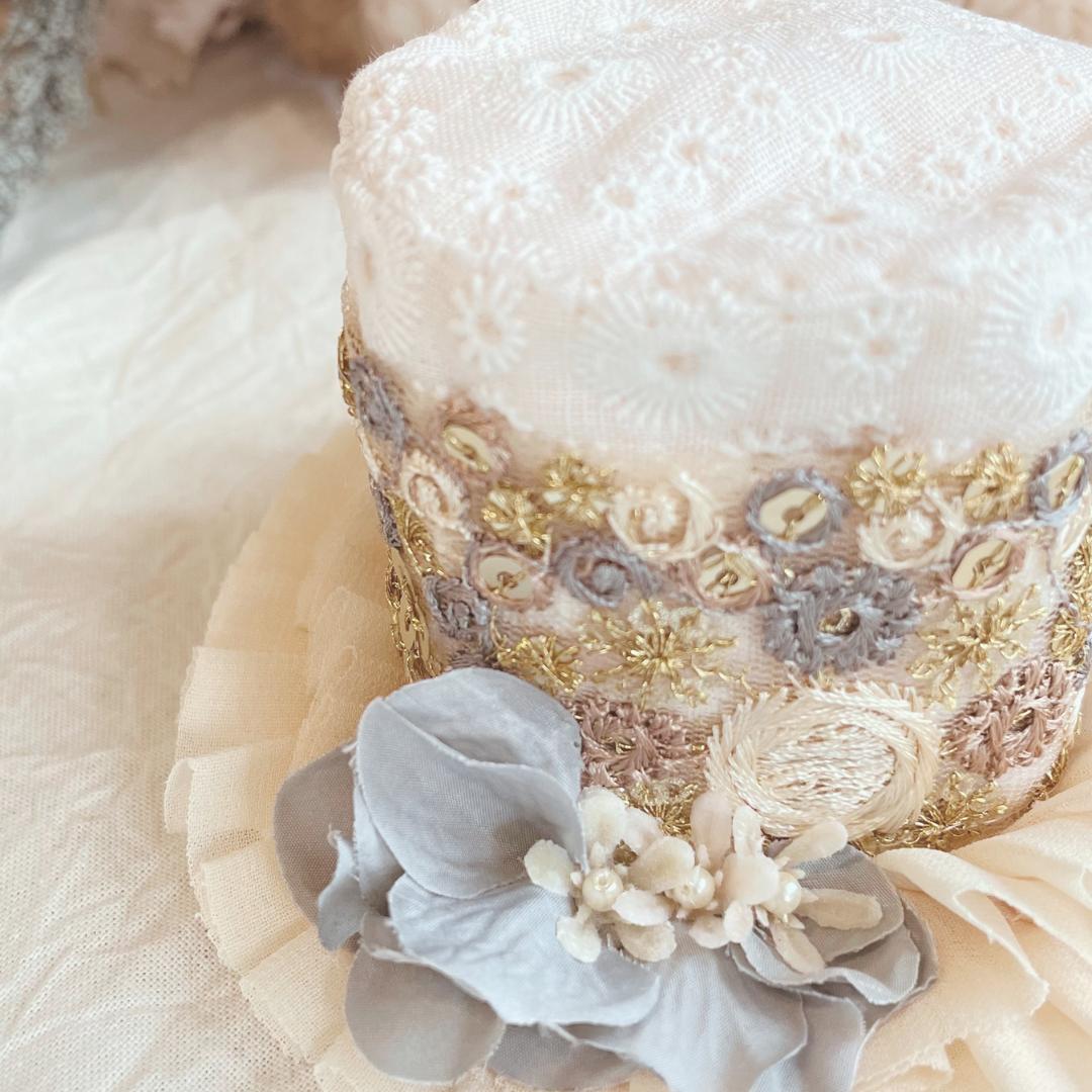 Top Hat Flower＆ lace URUBON