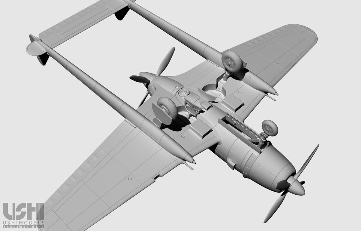 1/72 日本陸軍 立川キ94-I | ウシモデル | 試作航空機レジンキット