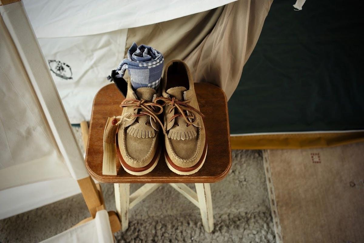 Yuketen Blucher Rocker W Kiltie Fo Khaki Pur Yuketen Blucher Rocker W Kiltie Fo Khaki Pur