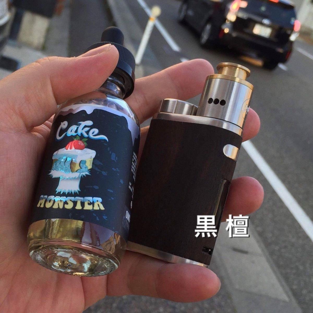 Istick Pico用 リアルウッド カスタムスキン Vapor Cloud