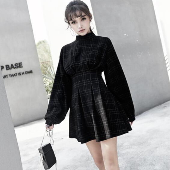 量産型チェックのワンピース 302 可愛い服量産型服通販24cm