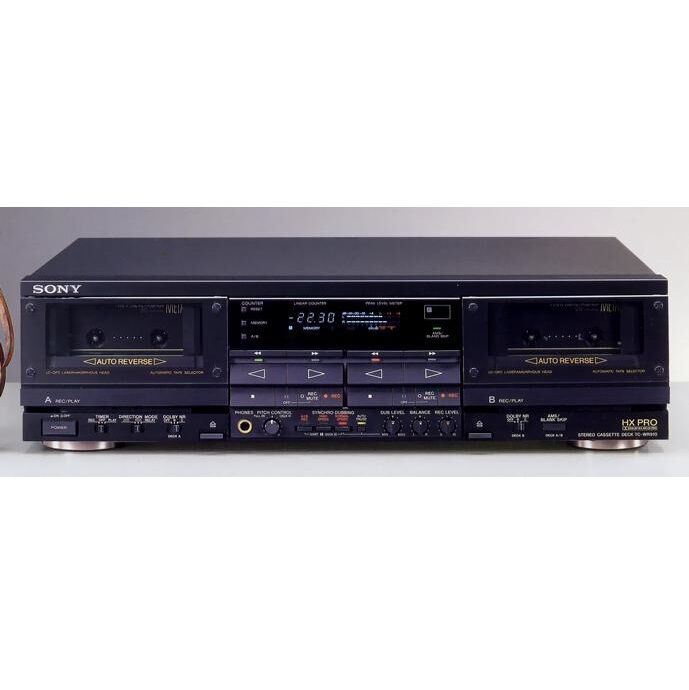 SONY stereo TC-WR900 デュアルカセットデッキ