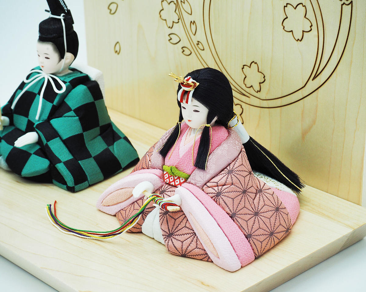 いちまさん　木目込み人形　雛飾り　　売上