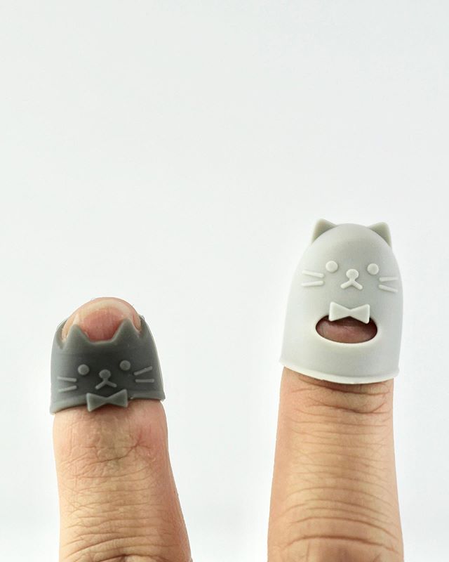 ネコ型 指サック ネコ 2種 Watts ワッツ オンラインショップ