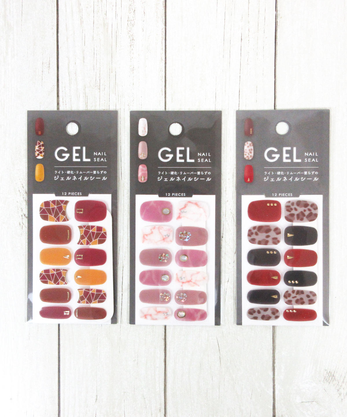 ジェルネイルシール Lady 3種 Watts ワッツ オンラインショップ