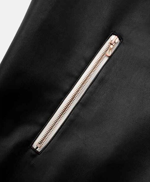 DIGAWEL Synthetic Leather Half Coat【BLACK】 | w...