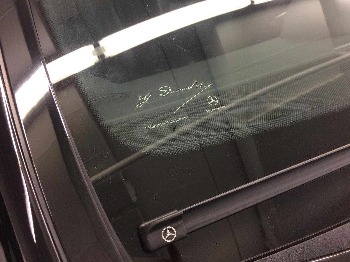 Mercedes Benz 北米 純正 フロントガラス ダイムラー ステッカー Welt