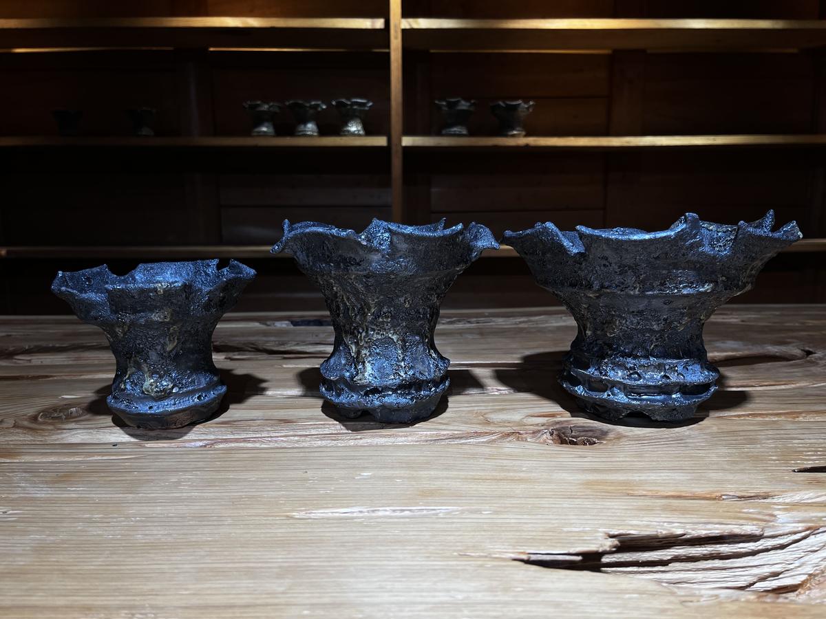 阪本健 陶器鉢 作家鉢 平鉢 浅鉢