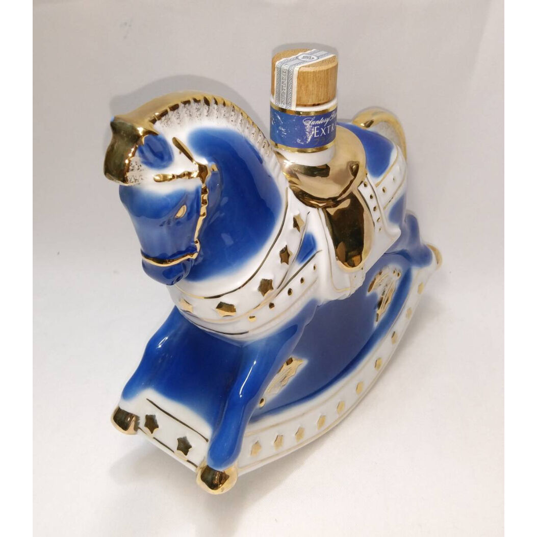 サントリー エクストラ ブランデー 陶器 馬 クリスマス【古酒】 サントリーブランデー クリスマス仕様 馬