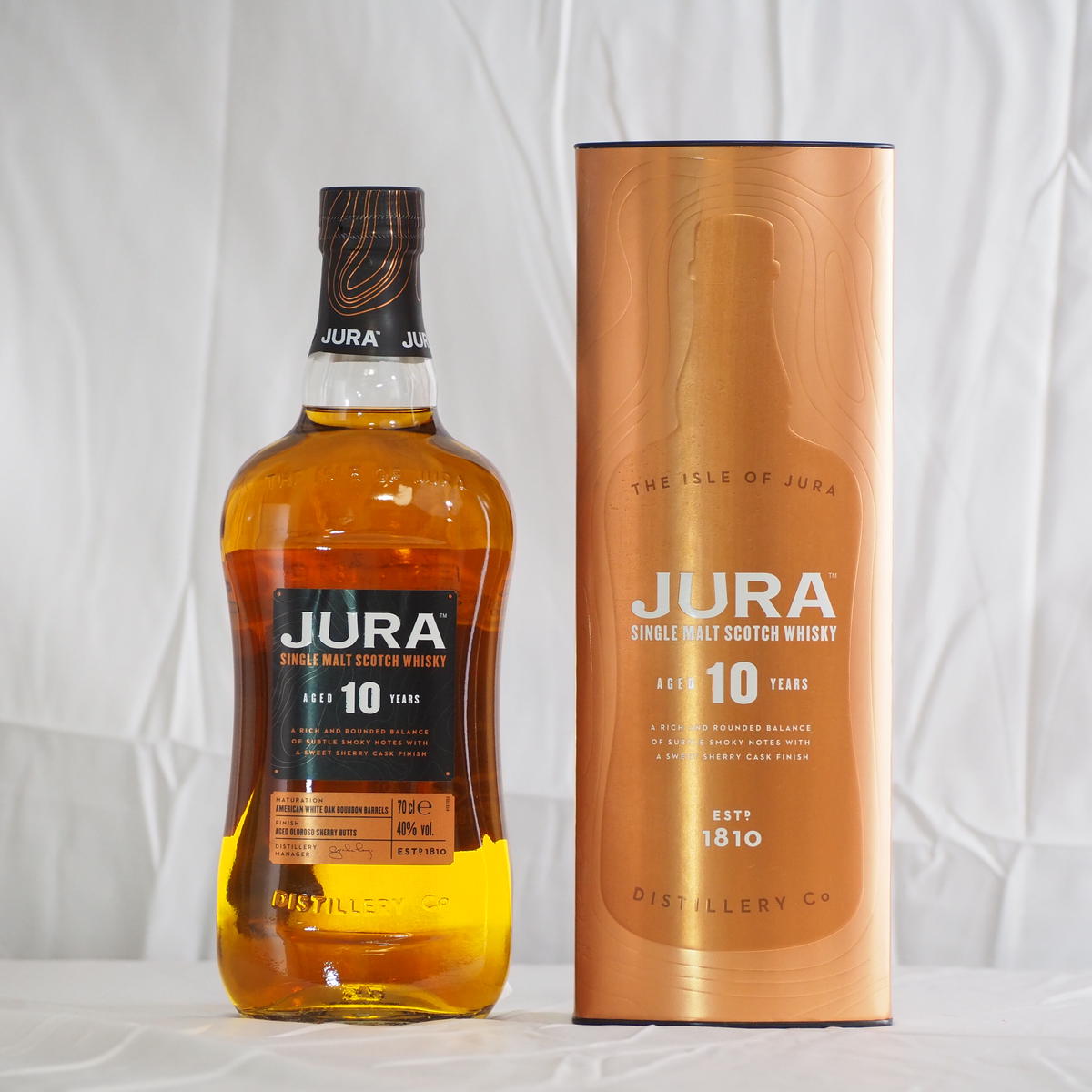 ジュラ 10年　200ml 40度　元箱 JURA 10 YEARS ISLE アイル・オブ・ジュラ 10年 700ml 40度 / ISLE OF JURA 10 YEARS