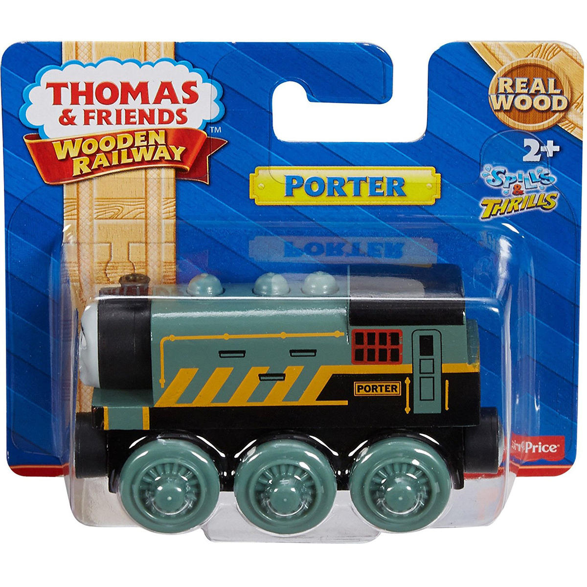 Fisherprice 木製トーマス Thomas Friends ブレンダムの港 ポーター