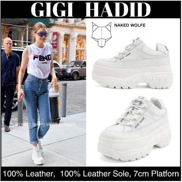 厚底スニーカー レディース オシャレ プラットフォーム 厚底