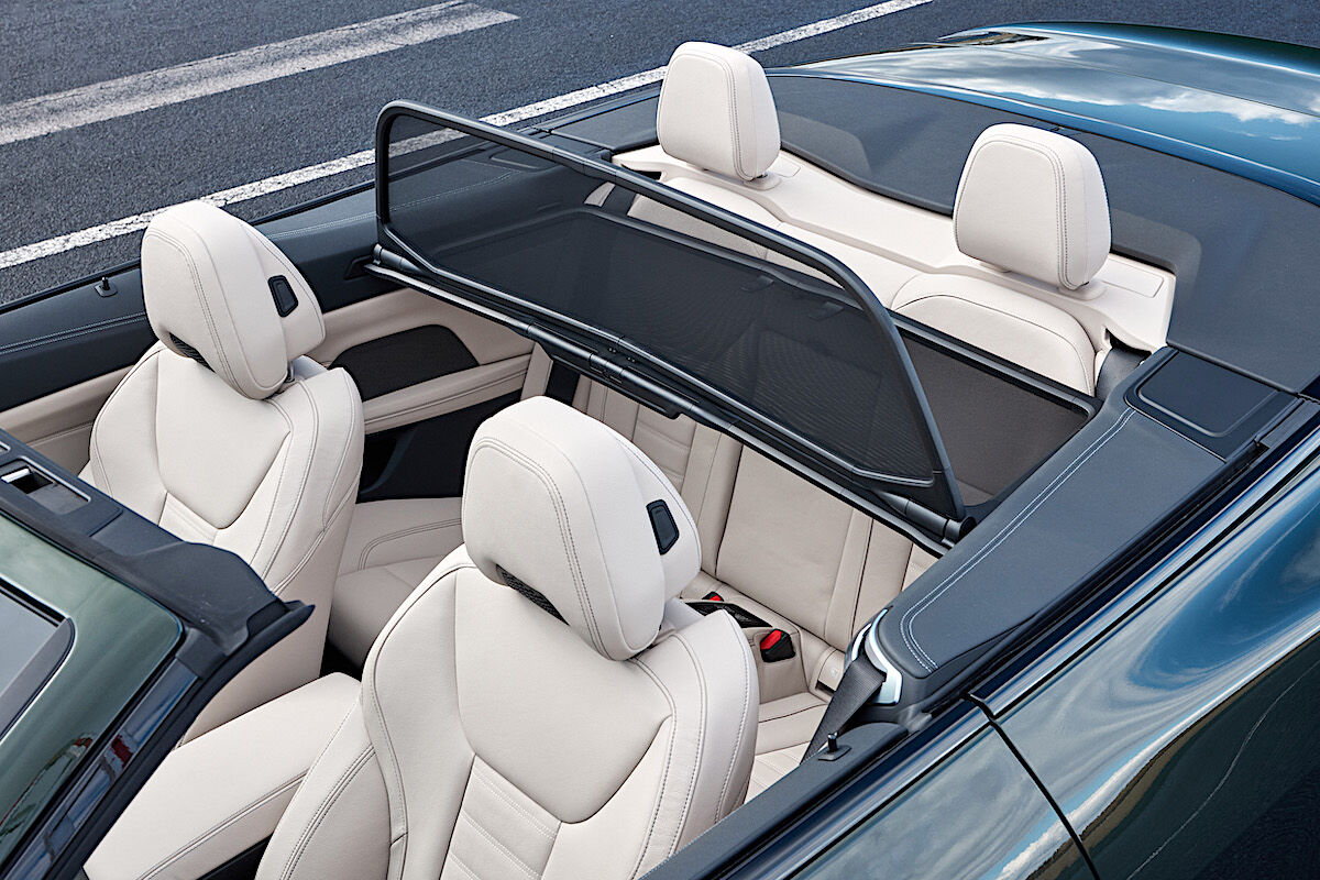 BMW 6シリーズカブリオレ用 ウィンドディフレクター