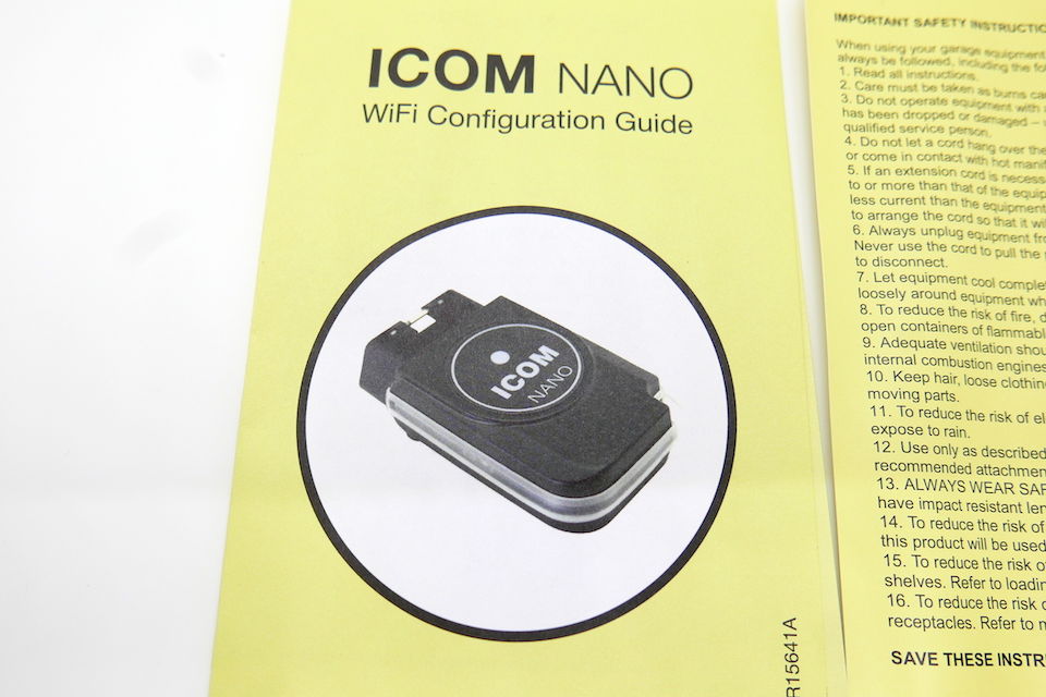 Bmw icom nano