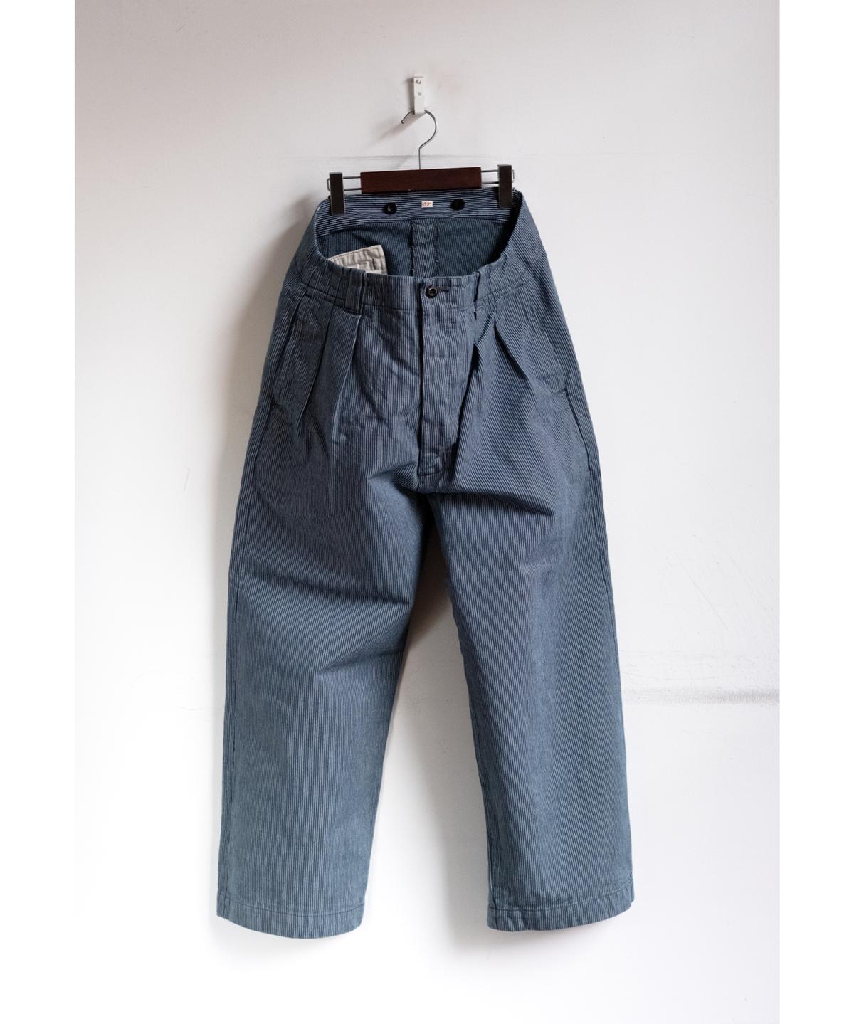 OUTIL Pantalon Savas[Indigo Stripe]