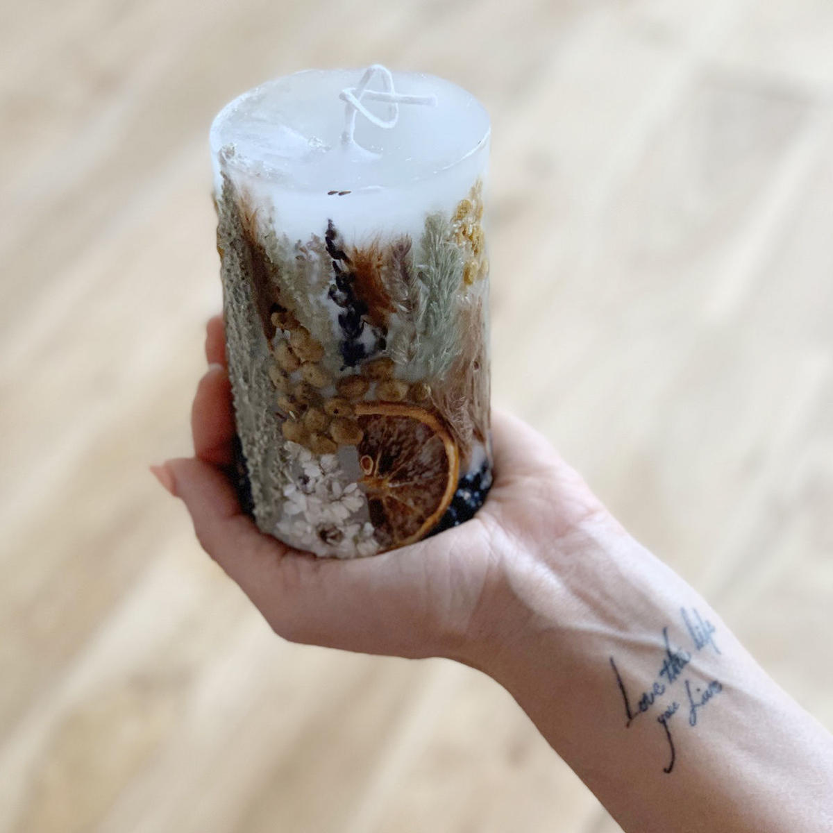 Candle Works Hygge ボタニカルキャンドル 山本商店
