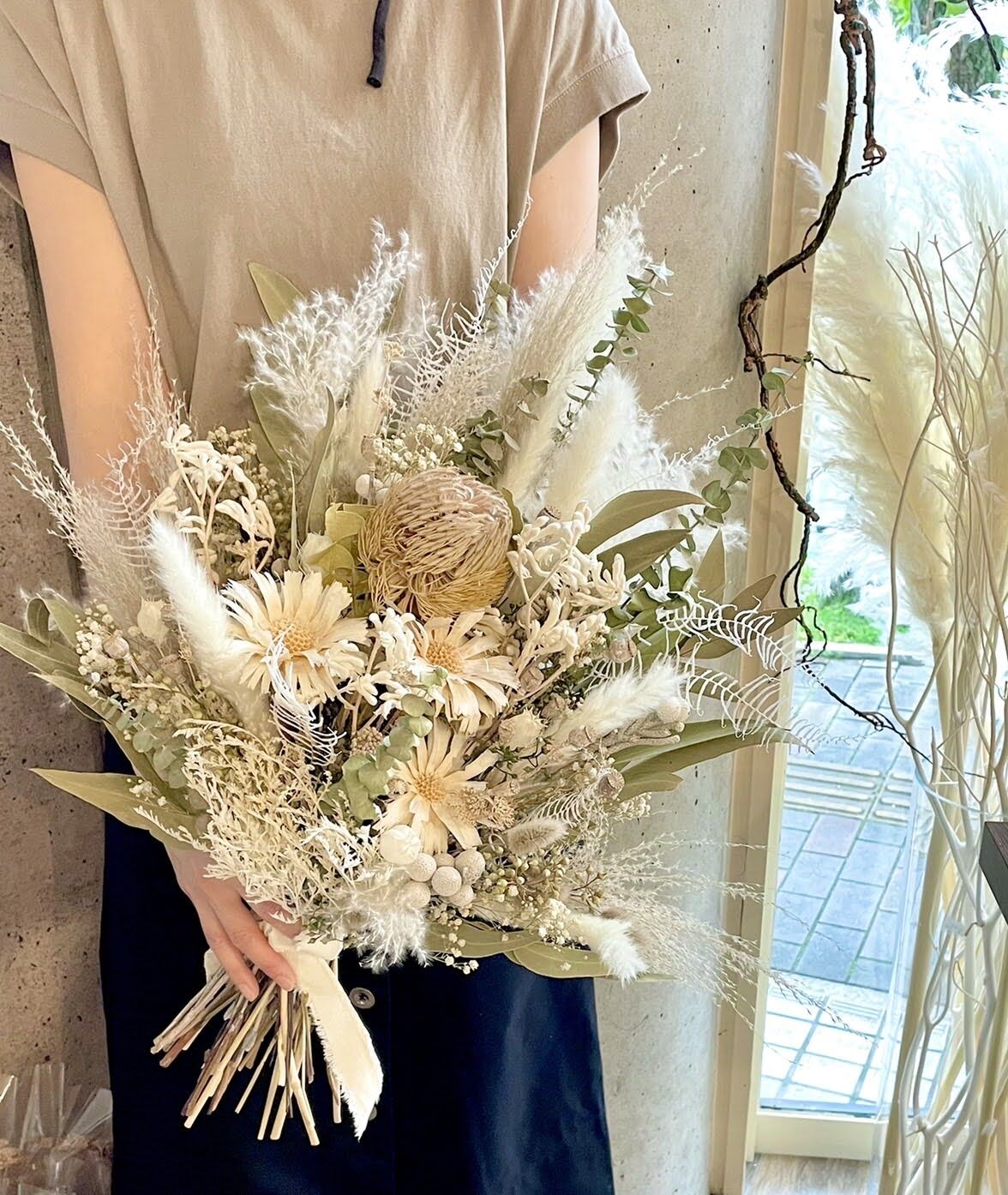 ウェディングブーケ・ブートニア【ドライフラワー】 | ylang ylang