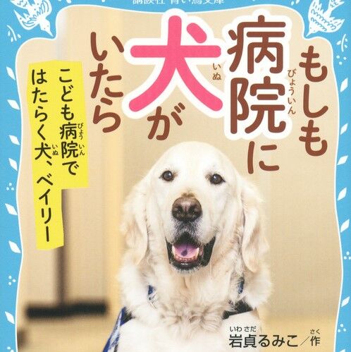 新書 もしも病院に犬がいたら こども病院ではたらく犬 ベイリー 講談社青い鳥文庫 Y