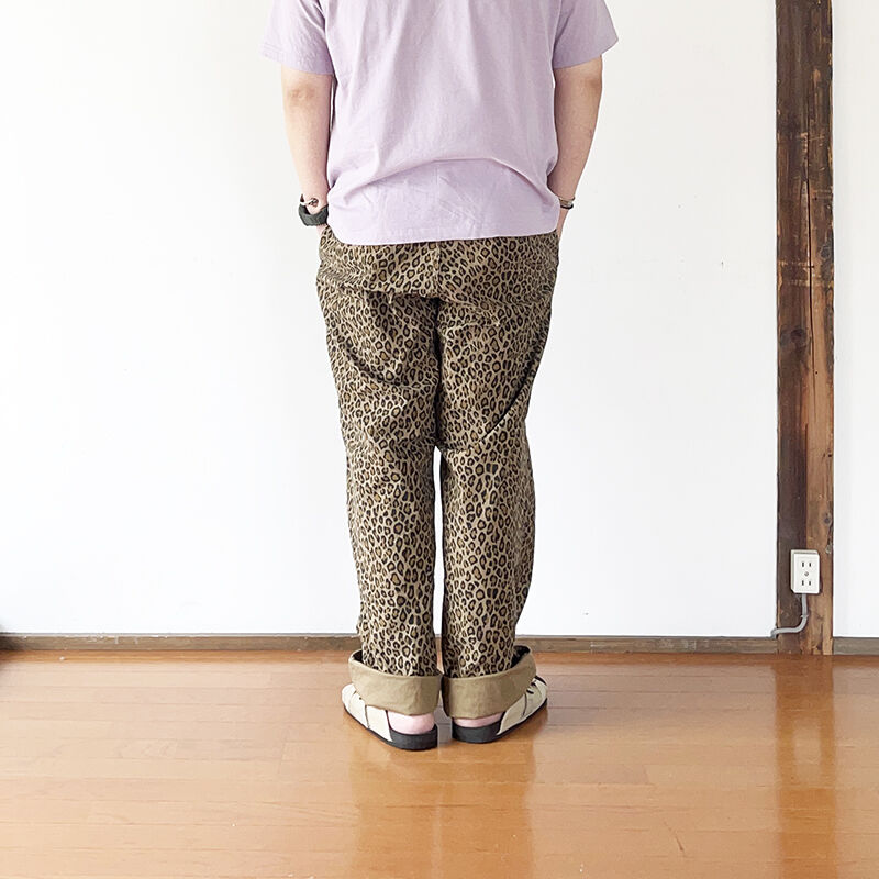 Master&Co レオパード柄 チノパン saro